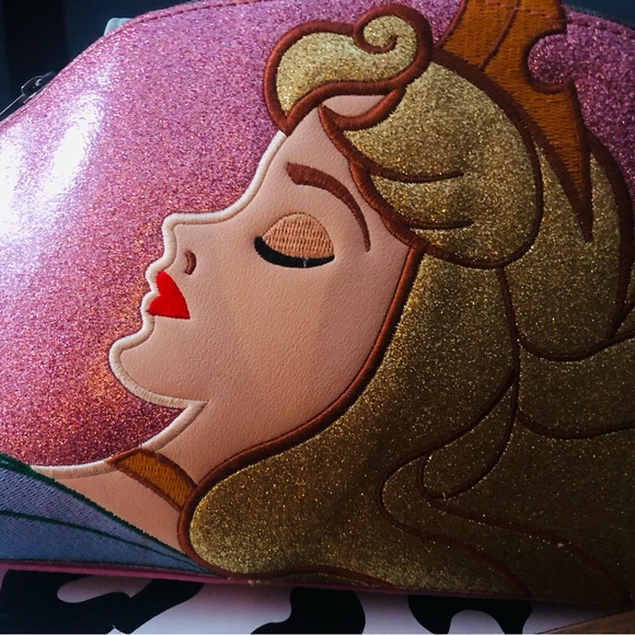 Disney Princess Glitter Clutch Danielle Nicole - Picture 1 of 2